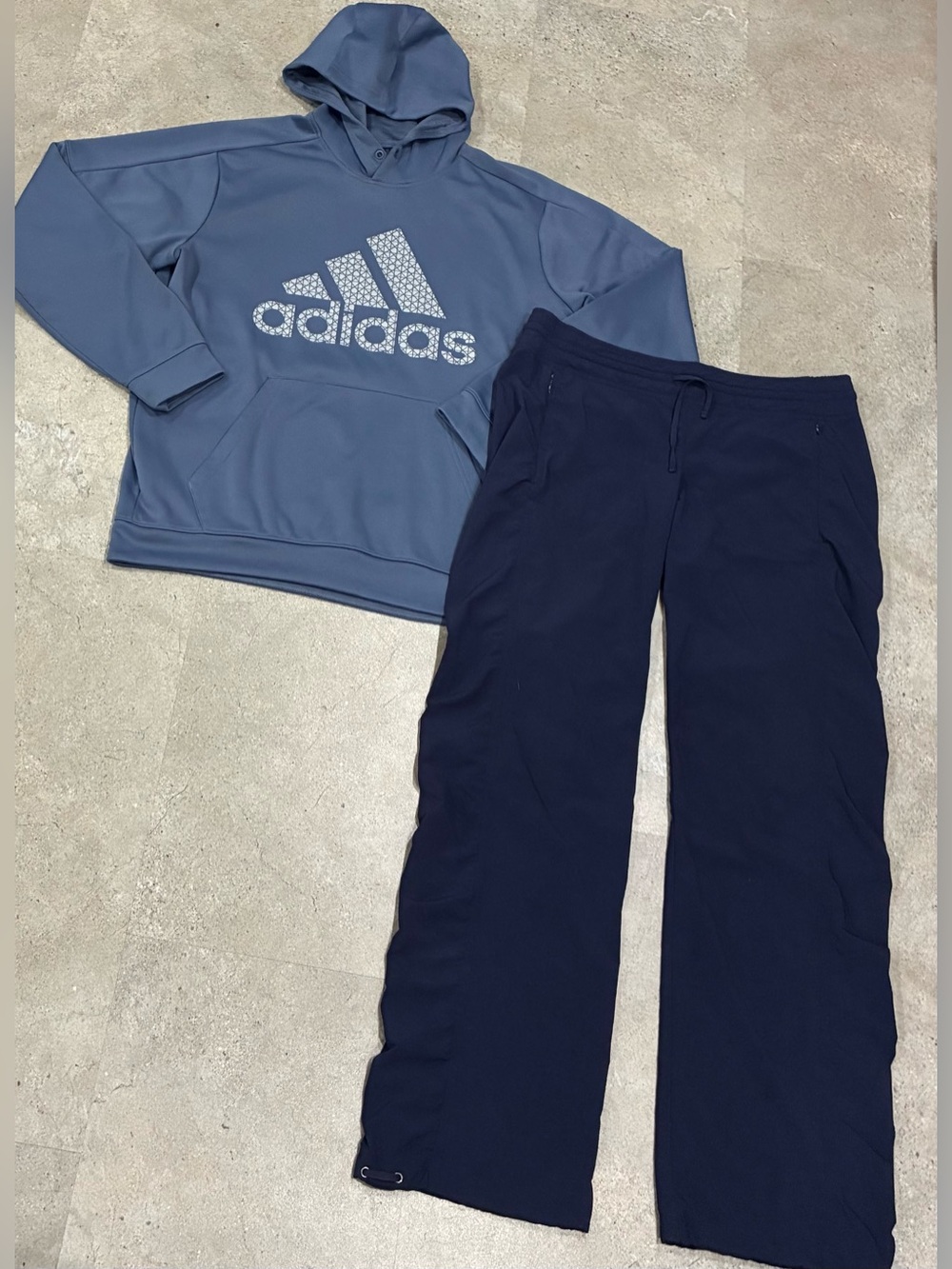 Women’s ATHLETA/ADIDAS Hoodie Sweatshirt & Pants, sz 10